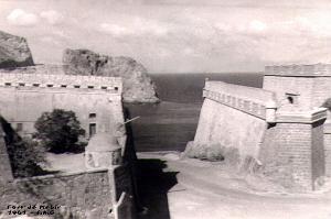 MERS EL KEBIR B DEMIE LUNE ET LE BASTION DU FORT SAINT JACQUES 1961
